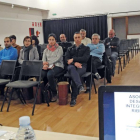 Un momento de la reunión de la asamblea celebrada en Fresnillo de Dueñas.-ECB