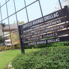 Fotografía de la sede de la firma de abogados Mossack Fonseca hoy, domingo 3 de abril de 2016, en la Ciudad de Panamá (Panamá).-EFE/Alejandro Bolívar