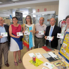 Presentación del matasellos en Aranda.-L.V.