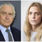 Robert de Niro y Chase Robinson, actor y empleada enfrentados en los juzgados.-AP