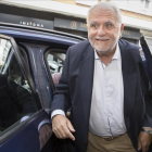 El expresidente de las Corts Juan Cotino, a su llegada al cuartel de la Guardia Civil, este jueves.-/ MIGUEL LORENZO