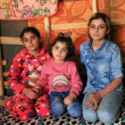 Las tres hermanas yazidís, de izquierda a derecha, Bushra, Suhayla y Rosa.-REUTERS / ARI JALAL