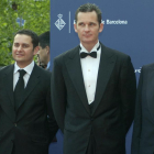 El rey emérito, Juan Carlos I, en una imagen del 2006, junto a su yerno Iñaki Urdangarín y Corinna-GTRESONLINE