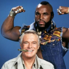 George Peppard y Mr. T, en 'El Equipo A'.-ARCHIVO