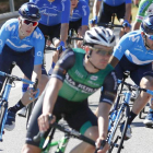 Carlos Barbero (derecha), durante la primera jornada de la Vuelta a la Comunidad de Madrid.-PHOTO GÓMEZ SPORT
