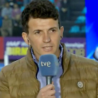 Juan Carlos Higuero en plena retransmisión de un evento atlético de TVE-ECB