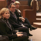 Ortega, Mas y Rigau, en el juicio por el 9-N.-EFE