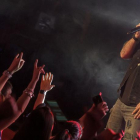Antonio Orozco llegó al escenario del Fórum Evolución dentro de la gira ‘Destino Tour’ con la que está recorriendo España.-Santi Otero