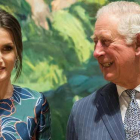 La reina Letizia y el príncipe de Gales inauguran una exposición de Sorolla en Londres.-JEFF GILBERT / AFP