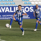 El jugador, Pablo Valcarce, natural de Ponferrada, se suma a la plantilla del Burgos CF. ECB