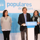 Daniel Herrero, Sandra Moneo, Jaime Mateu, Begoña Contreras y Cristina Ayala durante la presentación.-ECB