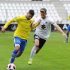 Imagen del encuentro que disputó el Burgos CF ante Las Palmas B.-ISRAEL L. MURILLO