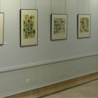 La muestra con la obra gráfica de Carmen García permanecerá en Burgos hasta el domingo.-Raúl Ochoa