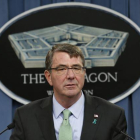El secretario de Defensa de EEUU, Ash Carter, en una rueda de prensa en el Pentágono.-Foto: REUTERS / YURI GRIPAS