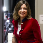 Sandra Barneda durante la presentacion de su último libro Hablarán de nosotras.-JOAN PUIG