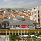 Imagen de la fachada principal del Mercado Norte, ubicado en la plaza de España.-ISRAEL L. MURILLO