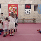 El taller de teatro infantil es una de las actividades que acompañan este año los actos de bienvenida al rey a la villa.-ECB