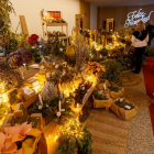 Feria de Navidad de los floristas de Burgos en el Fórum Evolución. SANTI OTERO