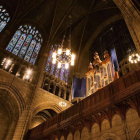 Bóvedas de la iglesia de San Juan Divino, en Nueva York, obra del arquitecto Rafael Guastavino, que aparece en el documental premiado de 'Imprescindibles'.-