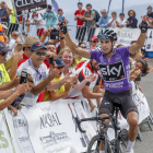 Mikel Landa fue el primer vencedor en Picón Blanco-Santi Otero