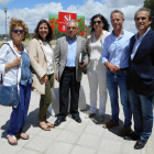 Luis Briones visitó esta semana la estación junto a Rafael Simancas.-L. V.