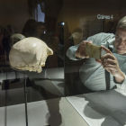 Imagen del Cráneo 4, expuesto en el MEH.-ISRAEL L. MURILLO