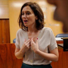 Isabel Diaz Ayuso, candidata a la presidencia de la Comunidad de Madrid.-JOSÉ LUIS ROCA