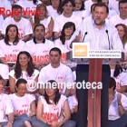 Vídeo en el que Mariano Rajoy declara su amor a Alfonso Rus, en un mitin en Xàtiva en junio del 2007.-MALDITA HEMEROTECA / YOUTUBE