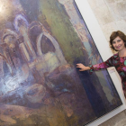La artistan burgalesa María José Castaño.-