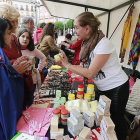 Además de la venta de productos de comercio justo se realizaron degustaciones de café.-RAÚL G. OCHOA