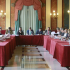 Imagen de una de las últimas reuniones de la Asociación Plan Estratégico en marzo de 2017.-RAÚL G. OCHOA