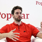 Pau Gasol, el pasado mayo en Madrid.-EFE / EMILIO NARANJO