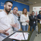 Delgado en la presentación de su proyecto-Raúl Ochoa
