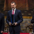 Felipe VI recibe el Premio Convivencia que concede la Fundación Profesor Manuel Broseta.-MIGUEL LORENZO