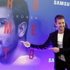 Pablo Alborán, el viernes en Madrid, donde presentó su nuevo disco, Prometo.-EFE