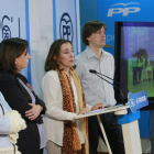 Cristina Ayala, Sandra Moneo, Begoña Contreras y Arturo Pascual.-RAÚL G. OCHOA