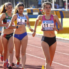 Marina Peña durante una competición en San Amaro.-SANTI OTERO