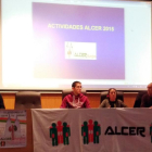 La Asamblea anual de Alcer Burgos se celebró en el auditorio del Hospital Universitario.-ECB