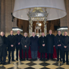 Los obispos de Castilla y Le?n visitan la muestra RENACER, en la Catedral de Palencia