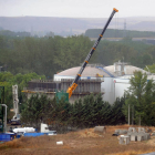 Obras de construcción de la estación depuradora de aguas.-ISRAEL L. MURILLO