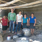La burgalesa Angélica Tobar participa de voluntaria en Lima (Perú).-ECB