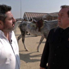 Jalis de la Serna y Alejandro Cao de Benós, en 'En tierra hostil'.-Foto: ATRESMEDIA