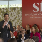Pedro Sánchez, el pasado domingo en Barcelona.-JOSEP GARCIA