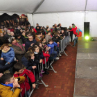 Momento del pregón en las fiestas de San Pedro de la Fuente.-ISRAEL L. MURILLO