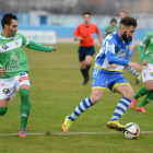La Arandina consiguió tres importantes puntos ante el Atlético Astorga.-ALBERTO CALVO
