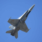 Los F-18 Hornet del Ejército del Aire son los grandes protagonistas de la cita dentro del aeródromo pero, también, fuera.-