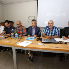 El presidente de la FELE, Javier Cepedano, asiste al acto de constitución y presentación a la sociedad de la Asociación Leonesa de Empresarios Veterinarios (Alemvet)-Ical