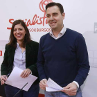 Esther Peña y Daniel de la Rosa durante su comparecencia para hacer balance del año 2017.-RAÚL G. OCHOA