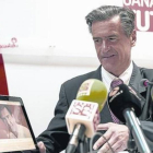 López Aguilar, el pasado lunes, en una rueda de prensa en Las Palmas de Gran Canaria.-Foto:   ÁNGEL MEDINA G. / EFE