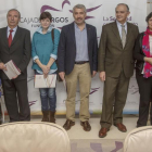 Leal, tercero por la derecha, junto a representantes de las ONG.-ISRAEL L. MURILLO